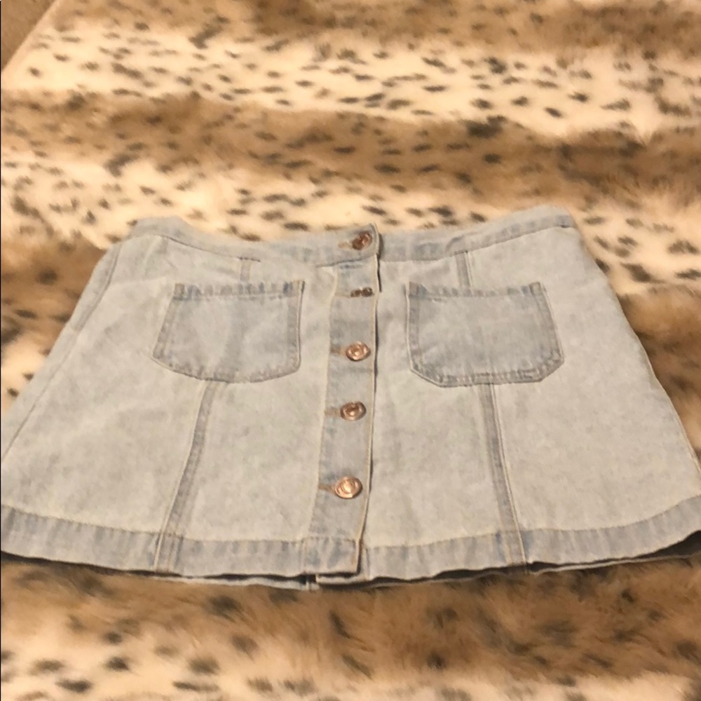 Forever 21 jean skirt medium